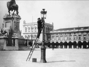 Evolución de las farolas en el siglo XVIII