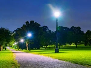 Evolução das luzes de rua no século 21