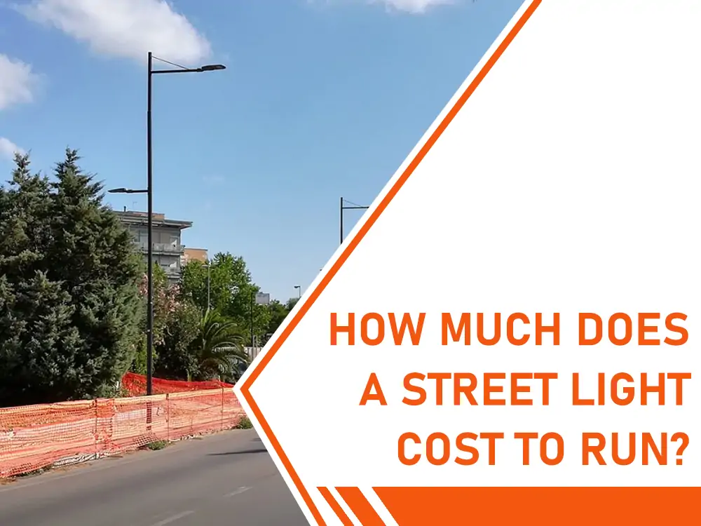 how much does a street light cost to run