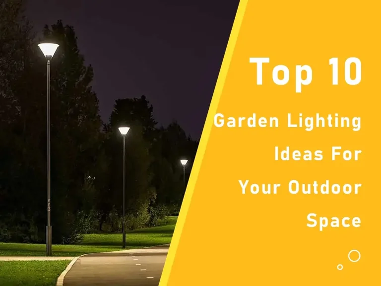 Top 10 des idées d'éclairage de jardin