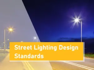 street lighting design standards