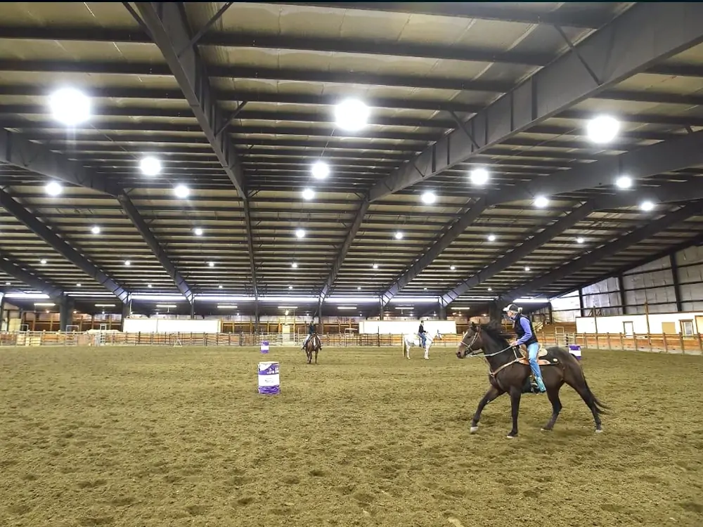 horse arena lights
