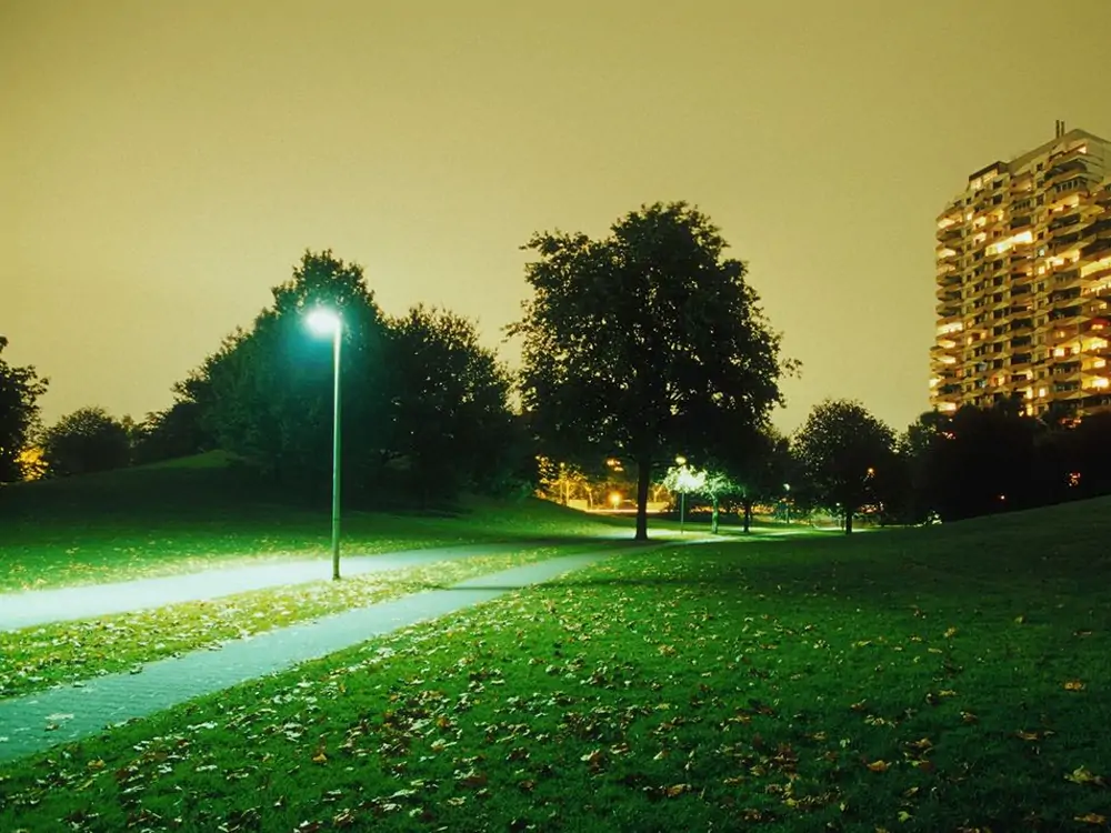 effet de lumière de rue