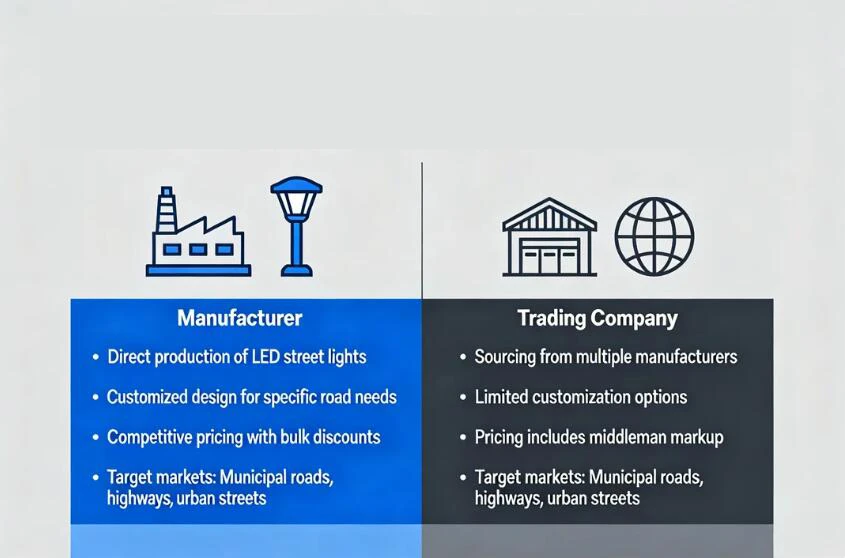 difference:Manufacturer vs Trading Company