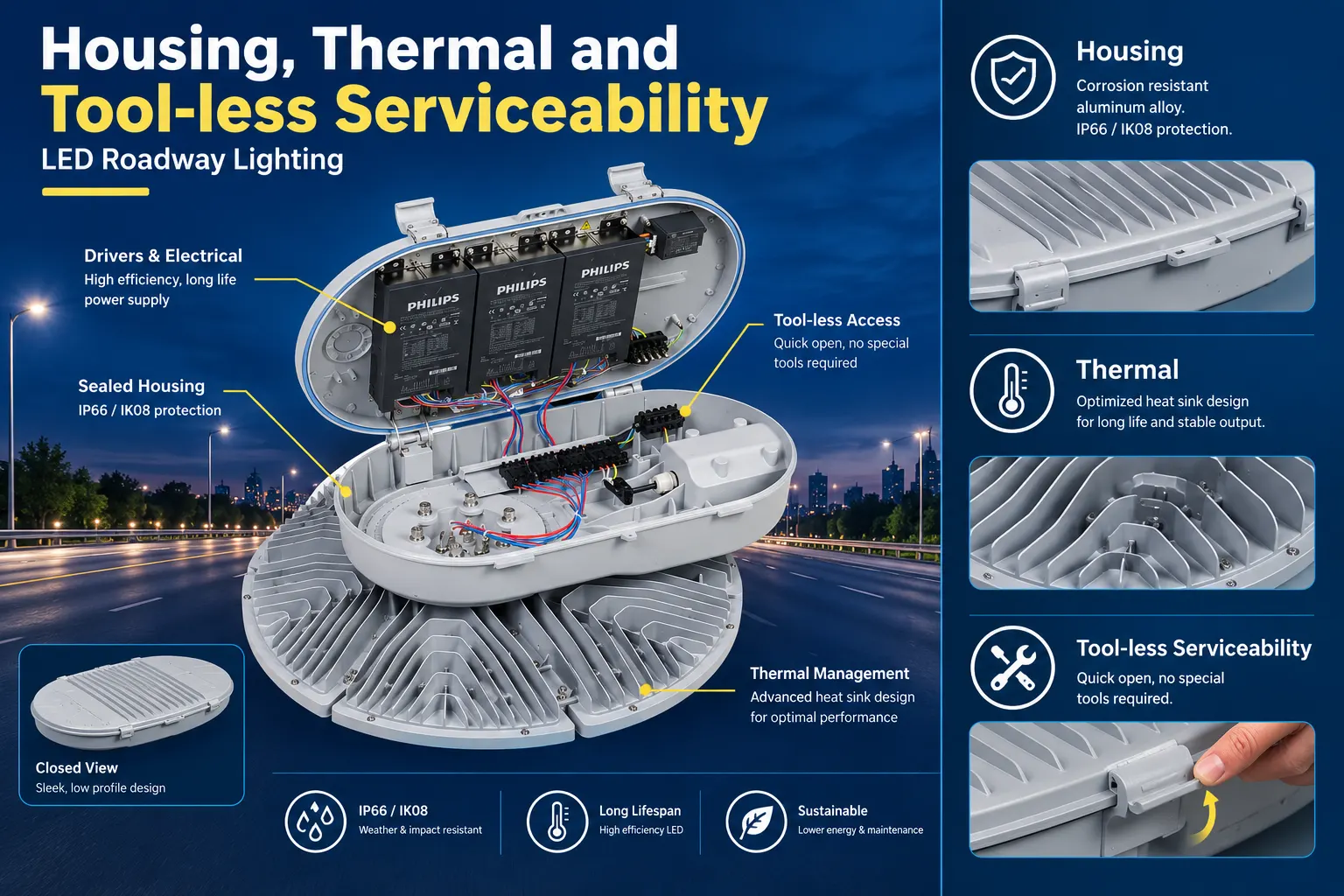 led street light,