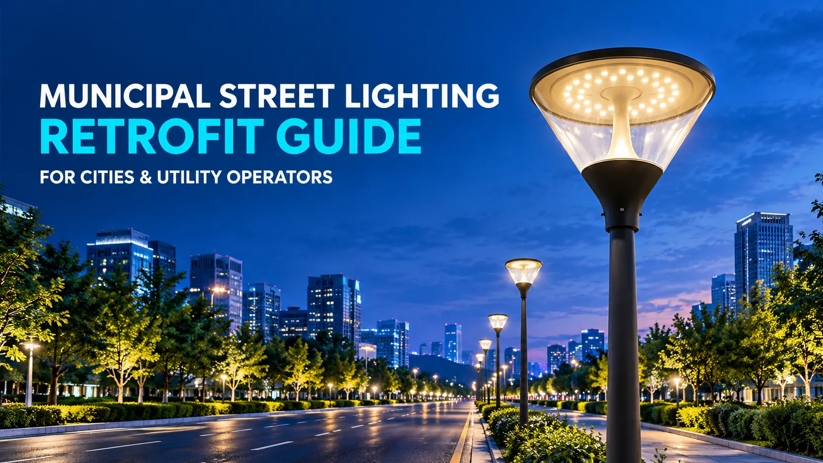 Municipal street lighting